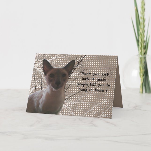 Divertida tarjeta de ocultación (Anverso)