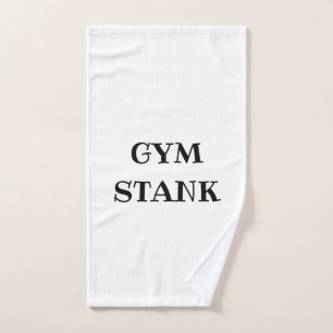 Divertida toalla de gimnasio