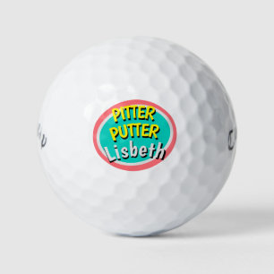 Divertidas bolas de golf de Novedad femenina