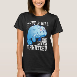 Divertidas Camisetas Manatee Mujeres Sólo una Chic