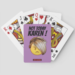 divertidas cartas de juego "NO HOY KAREN"
