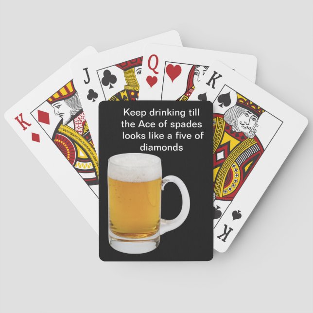 Divertidas cartas para jugar a la cerveza (Reverso)