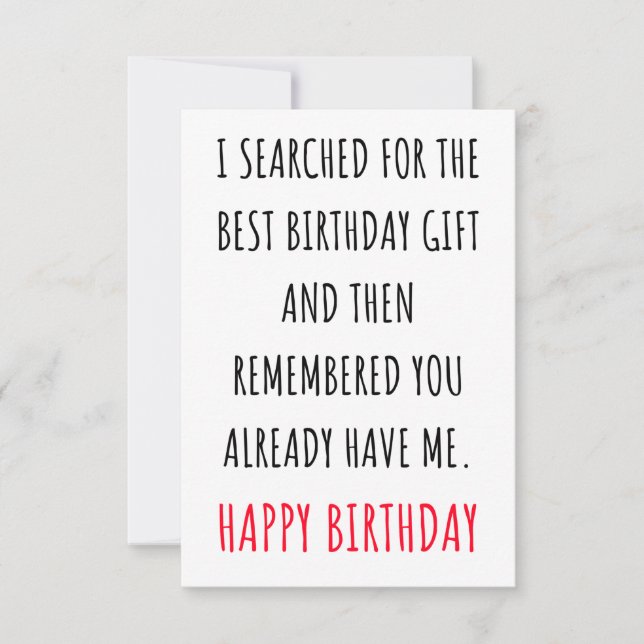 Divertidas ideas de tarjetas de cumpleaños feliz p (Anverso)