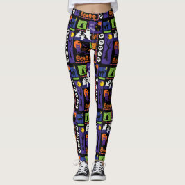 Divertidas imprentas de Halloween Leggings