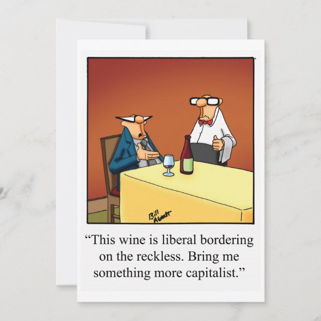 Divertidas invitaciones a fiestas de degustación d (Anverso)