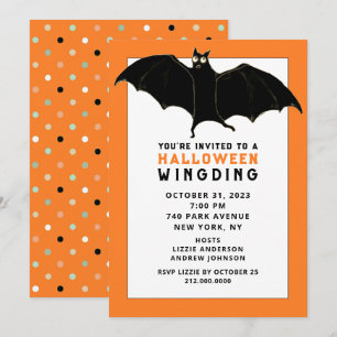 Divertidas invitaciones a la fiesta de Halloween