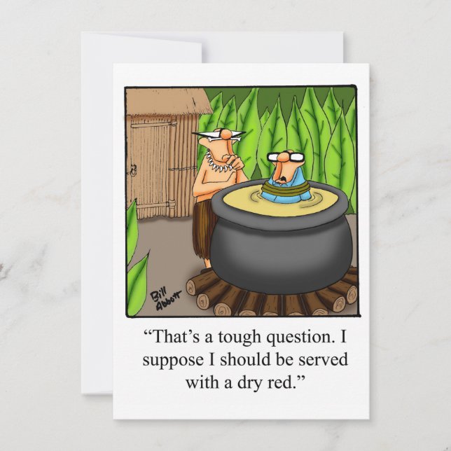 Divertidas invitaciones a la fiesta del vino "Spec (Anverso)