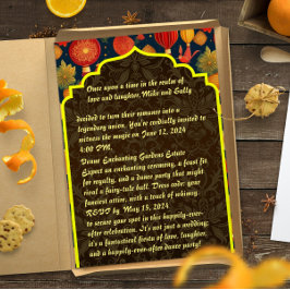 Divertidas invitaciones de boda