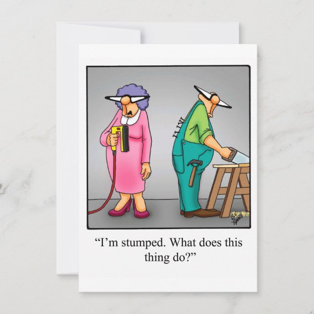 Divertidas invitaciones de fiesta de aniversario d (Anverso)