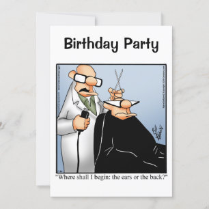Divertidas invitaciones de fiesta de cumpleaños pa