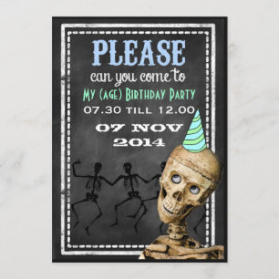 Divertidas invitaciones para fiesta infantil con p