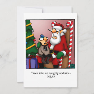 Divertidas invitaciones para fiestas navideñas