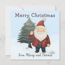 Divertidas tarjetas de Navidades para niños festiv