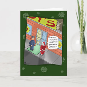 Divertidas tarjetas de Navidades: Rompiendo y entr