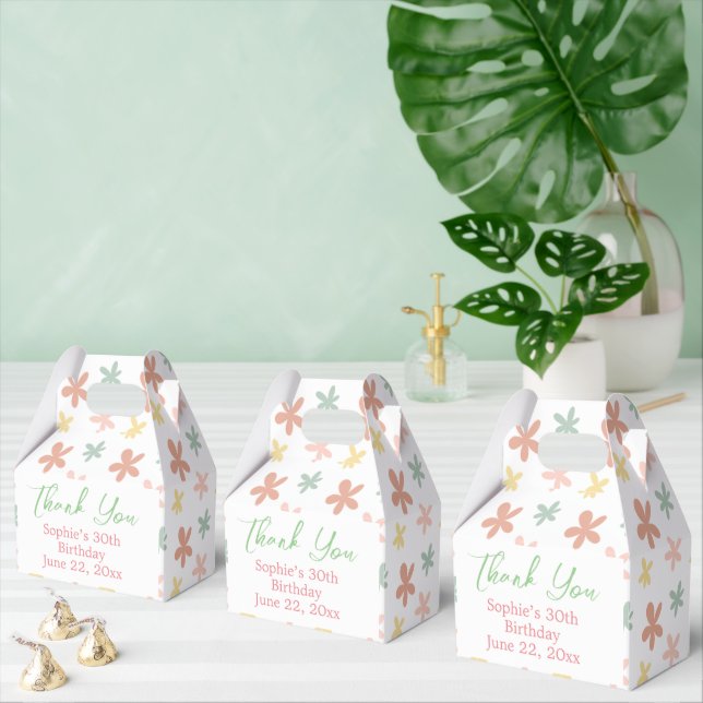 Divertidas y coloridas cajas de agradecimiento/fav (Múltiple)