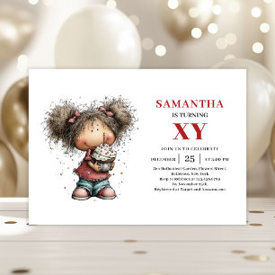 Divertidas y Lindas Tarjetas de Invitación de Cump