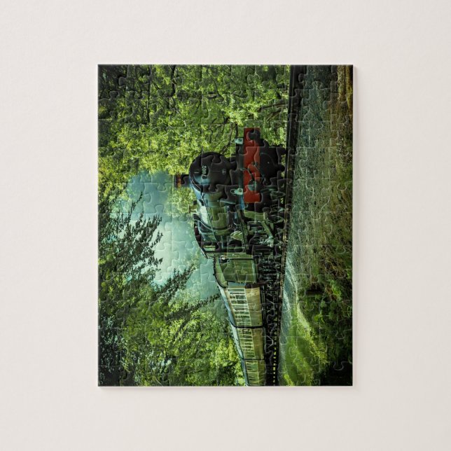 Divertido 110 piezas Tren rompecabezas de Jigsaw d (Vertical)