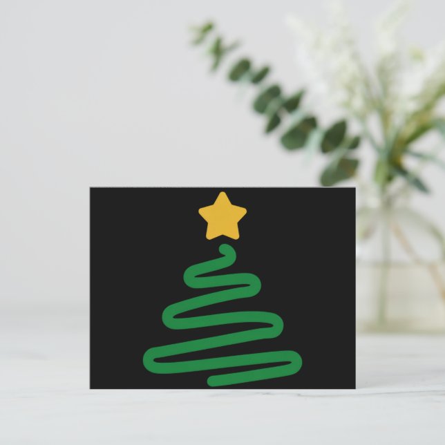 Divertido árbol de Navidad (Anverso de pie)