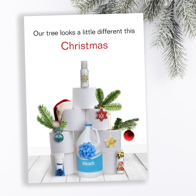 Divertido árbol de Navidad de Covid (Subido por el creador)