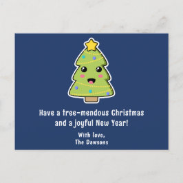 Divertido árbol de navidad de divertida armada con