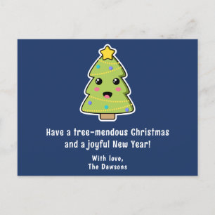 Divertido árbol de navidad de divertida armada con