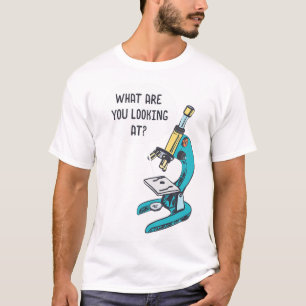 Divertido biólogo de microbiología camiseta para h