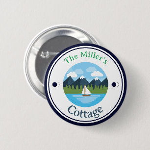 ¡DIVERTIDO! Botón - Cottage - Personalizado - Añad