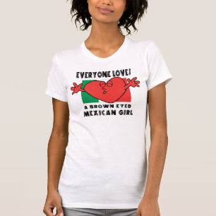 Divertido cada uno ama una camiseta mexicana del