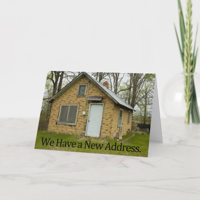 Divertido cambio de la tarjeta de dirección (Anverso)