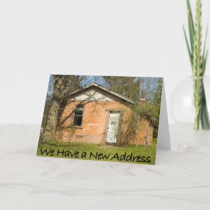 Divertido cambio de la tarjeta de dirección