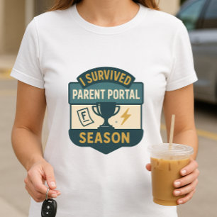 Divertido Camisa escolar de padres; Edición del po
