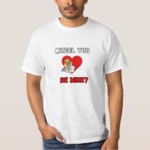 ¡DIVERTIDO! Camiseta Caveman - ¿Eres mía? Corazón