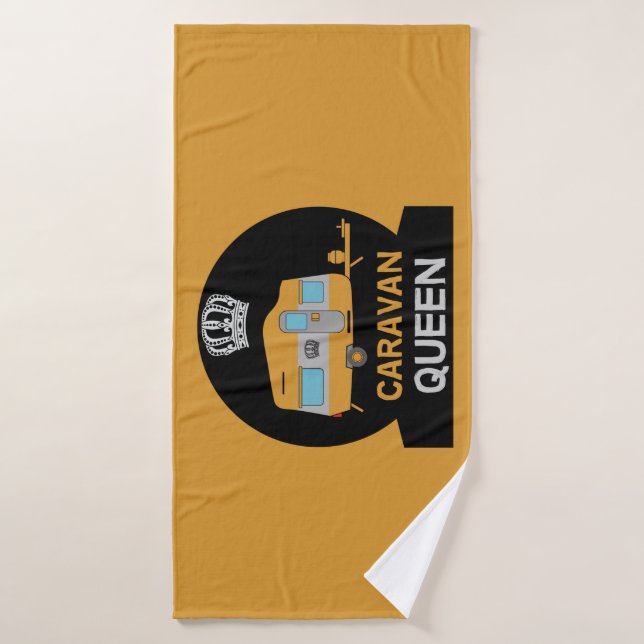 Divertido Caravanning | Caravanas | Clubes de cara (Toalla de baño)