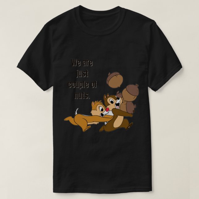 Divertido chip y dale. Camiseta clásica (Diseño del anverso)