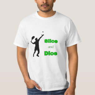 ¡DIVERTIDO! Corta y dice - Camiseta de tenis