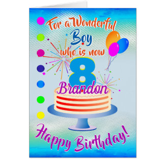 DIVERTIDO CUMPLEAÑOS - AZUL / AZUL PERSONALIZADO