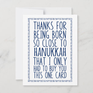 Divertido cumpleaños y Hanukkah combinados