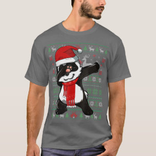 Divertido Dabbing Panda Navidades feos Sweater Fie