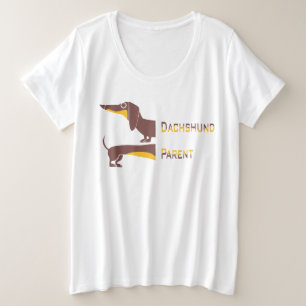 Divertido dachshund lindo para padres de perros la
