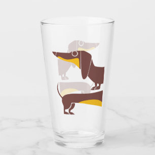 Divertido dachshund lindo para padres de perros la