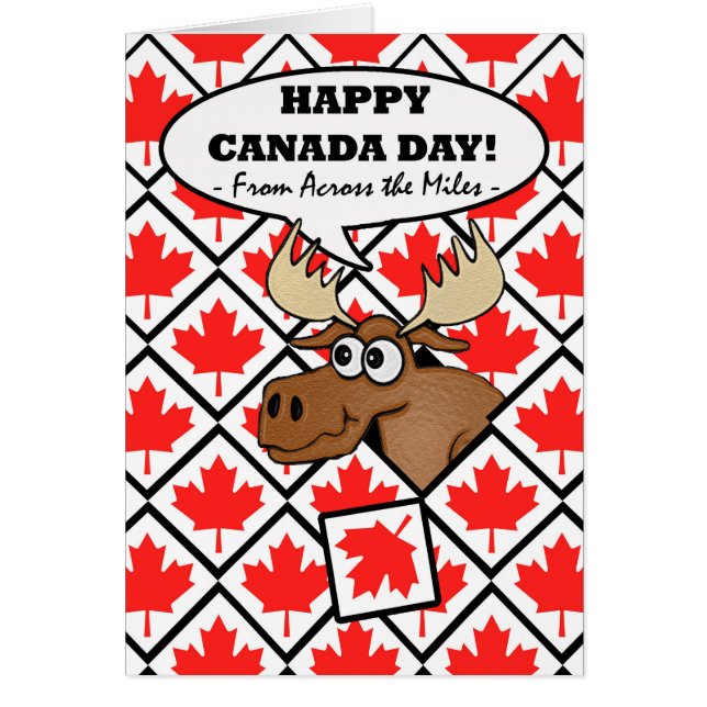 Divertido Día de Canadá desde el otro lado de las  (Frente)