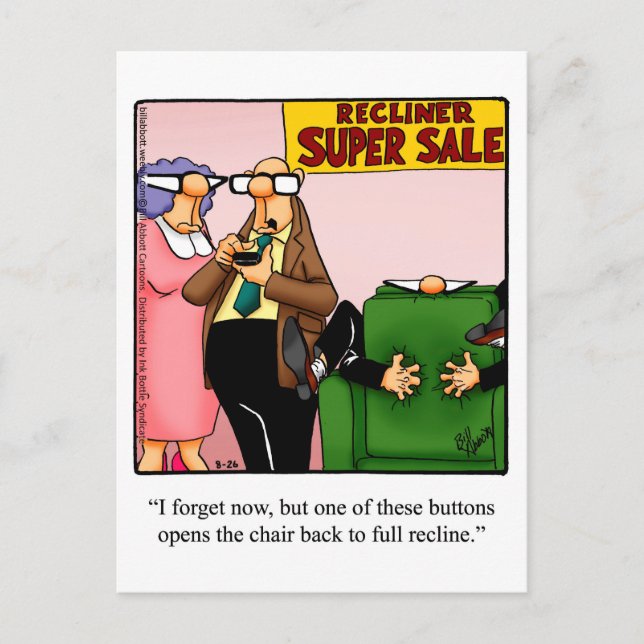 ¿Divertido "Día duro"? "Espectikles" de postales (Anverso)