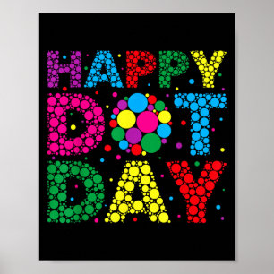 Divertido día feliz Polka Dot Estudiantes de Arte 