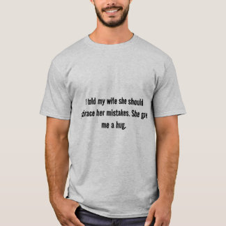 Divertido dicho, camiseta de hombres