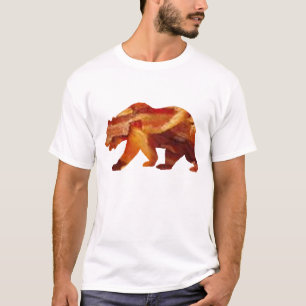 divertido diseño de camisa de tocino beicon con ce
