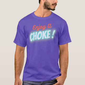 divertido disfrutar de la camisa de choke jiu jits