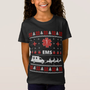 Divertido EMS Paramédica Navidades feos Sweater Gi