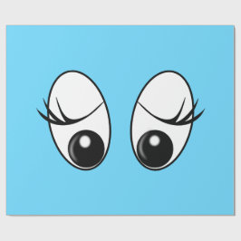 Divertido envolvimiento Papel Curiosos Ojos - Colo