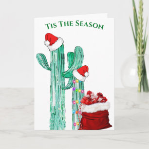 Divertido Es La Temporada Cactus De Navidad Del Su
