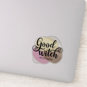 Divertido, espeluznante Pegatina de citas de Hallo